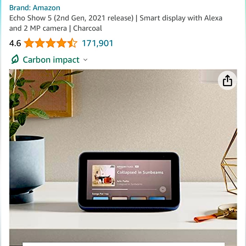 Amazon Echo show
